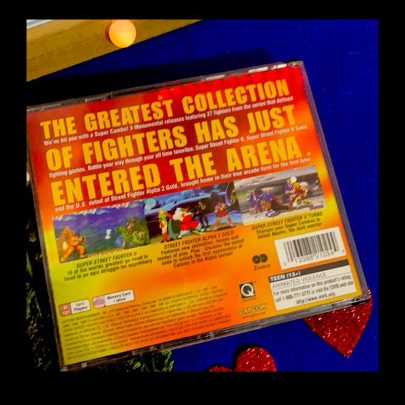 Street Fighter Collection (Sony PlayStation 1, PS1 1997) Black Label Game Nice - Picture 4 of 6